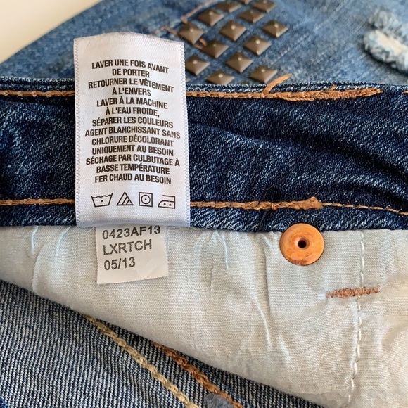 Aeropostale Distressed Denim Shorts - Picture 11 of 11